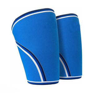 Genouillère Élastique Noire pour Hommes en Polyester, Design Uni, Soutien, Compression, Protection - Product Image 5