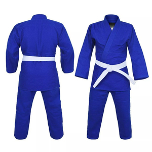 Conjunto de Uniforme de Karate para Niños, Traje de Artes Marciales, Ropa de Entrenamiento Ligera, Venta al por Mayor, Conjuntos Personalizados de Fábrica OEM ODM - Product Image 5