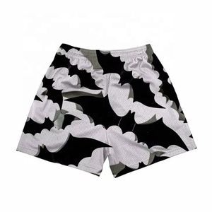 Factory-Made Custom Design Breathable <b>Men's</b> Digital 100% Cotton High Waist Drawstring Closure <b>Shorts</b> Solid Pattern Eco-Friendly - Product Image 2