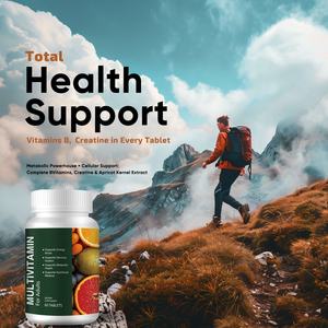 ויטמין טבעי <span class=keywords><strong>b12</strong></span> טבליות מולטיאמין טבליות תוספי בריאות למבוגרים - Product Image 4