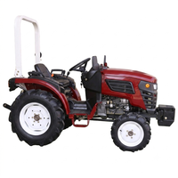 Tracteur Sub-Compact Euro 5 CE EU EMAKR EPA de Fabrication Chinoise avec Attelage 3 Points et Structure Anti-Renversement pour la Tonte