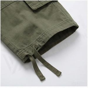 กางเกงขาสั้นผู้ชายฤดูร้อน กางเกงคาร์โก้ลำลองหลายกระเป๋า ผ้าระบายอากาศได้ดี พรีเมียม แฟชั่นกลางแจ้ง สตรีทแวร์ - Product Image 6