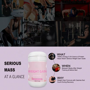 Batido para Aumentar de Peso de Marca Privada, Polvo de Alta Proteína para Ganar <span class=keywords><strong>Masa</strong></span> Muscular y Crecimiento Muscular Intenso - Product Image 5