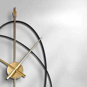 Luxury Iron <b>Wall</b> <b>Clock</b> <b>Modern</b> Silent Decorative <b>Clock</b> for Home Office and Hotel At Best Price - Product Image 5