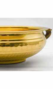 Bol de service Bold Blossom, bol en laiton de haute qualité à prix raisonnable pour la maison, bol de la meilleure qualité BoldBlossom - Product Image 6