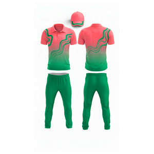 Conjunto de Camiseta y Pantalones Sublimados para Cricket Personalizados |   Uniforme Completo de Cricket para Hombres, Mujeres y Jóvenes, Camiseta Polo y Pantalones - Product Image 2