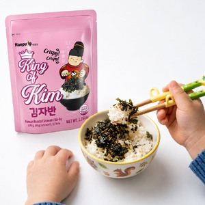 Hojuelas de Algas Marinas Nori King of Kim, Alga Coreana Seca y Sazonada para Sushi, Combinación Creativa para Cocinar, Nutritiva Cocina Coreana - Product Image 5