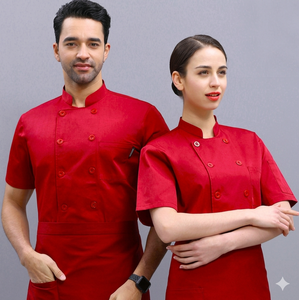 เสื้อโปโลยูนิฟอร์มร้านอาหารโลโก้สั่งทำ ระบายอากาศได้ดี ทนทาน ซับเหงื่อ ชุดทำงานพนักงานเสิร์ฟ ขายส่งจากโรงงาน - Product Image 4