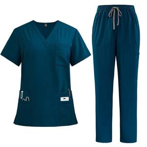 Custom Medical <b>Scrub</b> <b>Sets</b> for Hospital Use Unisex Professional <b>Scrubs</b> Uniform - Product Image 2
