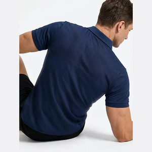 100% Polyester Spandex Anti Bacterial Breathable Shorts Sleeve Three Button Collar T <b>Shirts</b> for Youth Muscle Fit Athletic Polos - Product Image 6