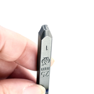 Poinçon à lettres et chiffres combinés 3 mm, lot de 36 pièces, A-Z & 0-9, en acier métallique - Product Image 4