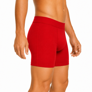 Calzoncillos bóxer para hombre, transpirables, elásticos, de spandex, de secado rápido, cómodos, con cintura elástica, bolsa de soporte, lisos, deportivos, personalizables. - Product Image 6
