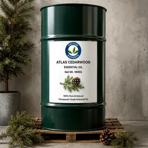 Wholesale Bulk Manufacturer Atlas Cedarwood 1 KG (Cedrus Atlantica) <b>Essential</b> <b>Oil</b> - With Therapeutic Grade - ISO & GMP Certified - Product Image 5