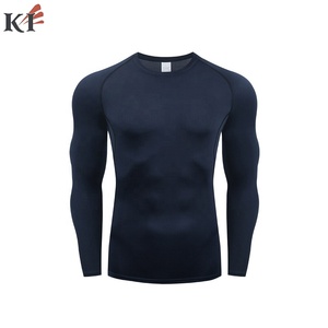 Chaquetas de Compresión Personalizadas para Hombre, Impresión por Transferencia de Calor, Poliéster/Spandex (280g), Mangas Largas, Posiciones para Logotipo Delantero y Trasero, OEM - Product Image 4