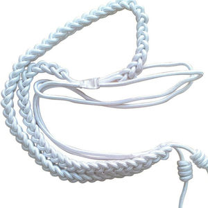 Aiguillette Ceremonial Personalizada de Alta Calidad con Puntas de Cordón Dorado, Técnica Ecológica para Uniformes con Aiguillette, Venta al Por Mayor - Product Image 2