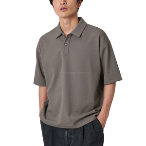 T-shirt personnalisé pour homme, col rond, brodé, en mélange de coton et de soie, respirant, anti-plis, séchage rapide, décontracté, pour l'été, vente en gros - Product Image 2