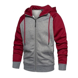 Sudaderas con Capucha Personalizadas OEM para Otoño/Invierno, Venta al por Mayor de Fábrica, 100% Algodón Poliéster, Forro Polar Grueso, Sudaderas con Cierre de Cremallera para Hombre - Product Image 5