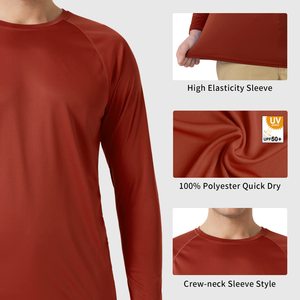 เสื้อยืดกันแดด UPF 50+ แขนยาว ระบายอากาศ แห้งเร็ว เหมาะสำหรับตกปลา - Product Image 5