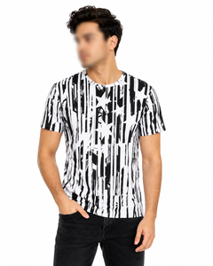 Camiseta Sublimada para Hombre, Diseño Personalizado, Impresión Completa, Manga Corta, Ropa Deportiva, Venta al Por Mayor, 100% Algodón - Product Image 4