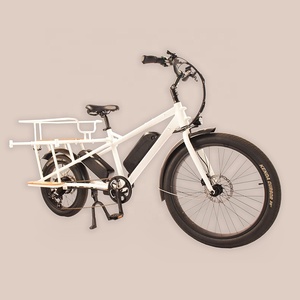 Vélo utilitaire électrique à longue portée RaiderWagon-602s 26''20''48V30AH <span class=keywords><strong>750W</strong></span> avec double batterie au lithium et capacité de charge ultra-élevée - Product Image 5