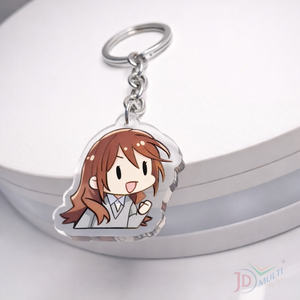 Custom Clear Acrylic Personalized Promotional Logo <b>Keychain</b> with UV Printed Design and UV for Technology <b>anime</b> <b>keychain</b> cartoon - Product Image 5