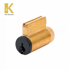 Cilindro de Cerradura SX Keyway KIK, Cilindro de Latón Personalizado de 32 mm, Negro Mate, Longitud Ajustable - Product Image 6