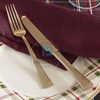 Ensemble de couverts à faible MOQ, best-seller, en matériau durable, avec option de marque privée