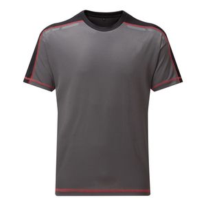 Chemise décontractée tendance pour homme, coupe ajustée, compression, col en V, légère et respirante, tissu polyester/coton 160g - Product Image 3