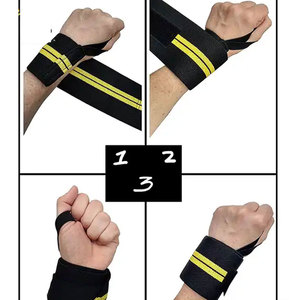 Best Custom Length Nylon Hand <b>Wraps</b> Supportive <b>Stretch</b> Boxing Inner <b>Wraps</b> with OEM Design Available in Various Colors - Product Image 4