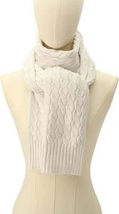 Écharpe unisexe en tricot artistique - Cache-cou d'hiver à texture unique - Cache-cou élégant en tricot côtelé doux avec logo personnalisé - Product Image 5