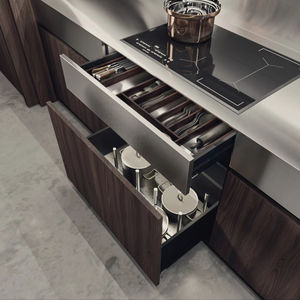 Meuble de cuisine bas de gamme moderne en mélamine personnalisé JY Project, écologique, multifonctionnel, fabriqué à la main au Vietnam, en bois de luxe - Product Image 5