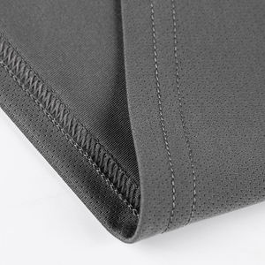Camiseta sin mangas para hombre, gris, con estampado geométrico de toros, cuello redondo, de secado rápido, transpirable, para gimnasio, fitness, ropa deportiva informal, para entrenamiento. - Product Image 6