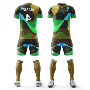 Nueva Ropa Deportiva Personalizada de Alta Calidad, Uniforme de Fútbol para Verano, Diseño Múltiple, Impresión Digital, Uniforme de Fútbol para Adultos - Product Image 4