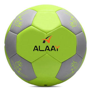 ลูกฟุตบอลสีเหลืองดีไซน์ใหม่ ขนาด 5 สำหรับการแข่งขัน ขนาด 4 สำหรับฟุตซอล ผลิตจากวัสดุ PU แบบเชื่อมด้วยความร้อน - Product Image 2