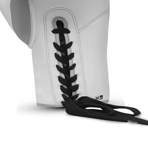 Guantes de Entrenamiento de Combate Profesional, Ligeros, de Cuero, con Logotipo Personalizado, Diseño de Color, Agarres Personalizables, Cordones para Boxeo - Product Image 3