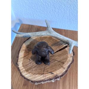 Hand Casted Bronze <b>Teddy</b> <b>Bear</b> Sculpture Vintage <b>Teddy</b> <b>Ornament</b> for Decoration Home Garden Accessories Metal Crafts - Product Image 2