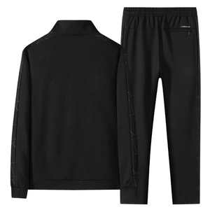 ชุดวอร์มลำลองสำหรับผู้ชายไซส์ใหญ่ ผ้าฝ้ายฟลีซ 100% ระบายอากาศได้ดี เหมาะสำหรับฤดูหนาว  ชุดออกกำลังกายวิ่ง - Product Image 2