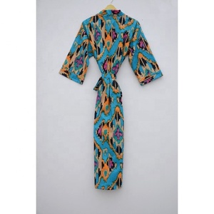 Robe Kimono à imprimé Floral pour femmes, vêtements de plage, vêtements de nuit, nouvelle collection - Product Image 5