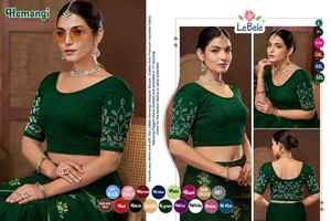 Blusa de Saree India de la Mejor Calidad, Elegante, Tallas Grandes para Mujer, Georgette, Otoño Invierno, Manga Media, Ecológica, Precio Bajo Directo - Product Image 4