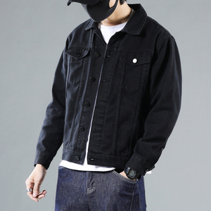 Cheap Wholesale Latest Hot Selling Fancy <b>Denim</b> Men's Polyester Winter Customizable Front Logo <b>denim</b> <b>Jacket</b> in cheap price - Product Image 6