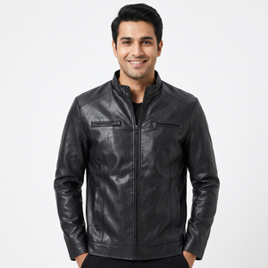 Top Trending Men's <b>Winter</b> <b>Leather</b> <b>Jacket</b> Latest Style High Quality New Design Wholesale Fashionable <b>jacket</b> for men - Product Image 5