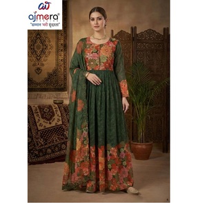 Designer Ethnic Women's Traditional Stylish Party Wear Outfit for Wedding Office Regular Fit Stretchable Wrinkle-Free Quick Dry - Product Image 1