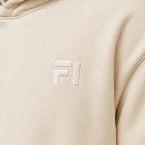 Conjunto Deportivo de Felpa Beige para Hombre con Sudadera con Capucha Suave, Pantalones Deportivos de Pierna Recta y Estilo Urbano Minimalista - Product Image 5