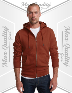 Sweat-shirt à capuche zippé pour homme, veste en polaire confortable pour l'entraînement, le jogging et le style décontracté - Product Image 3