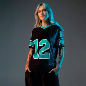 Maillot de football personnalisé brodé, en polyester, séchage rapide, coupe ample, style football américain, vente en gros USA - Offre Spéciale - Product Image 3