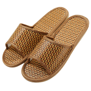 Pantuflas Ecológicas Antideslizantes de Lino para Parejas, Hombres y Mujeres, de Verano e Invierno, de Bambú, Ratán y Paja, para el Hogar y Hoteles - Product Image 3