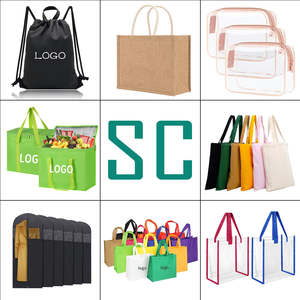 Bolsa de Yute de Fibra Verde de Alta Resistencia, Bolsa Reutilizable Ecológica para Tiendas Minoristas - Product Image 3