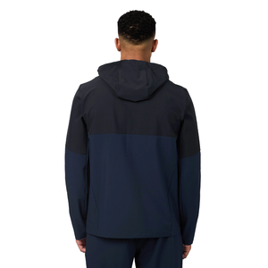 Vintage Unisex Outdoor Running Fitness Hooded Drawstring Zipper <b>Patchwork</b> Casual <b>Jacket</b> Plus Size Quick Dry Solid Waterproof - Product Image 3