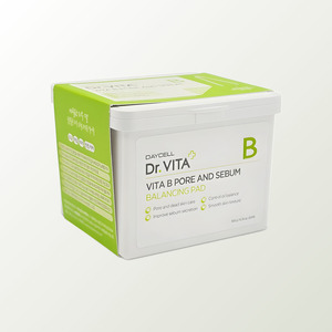 โทนเนอร์หน้าขายดี Dr. Vita Vita B Pore and Sebum Balancing Pad 180 กรัม โทนเนอร์/แผ่นมาส์กกระชับรูขุมขน - Product Image 3