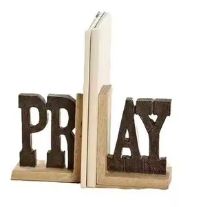 New Design Handmade <b>Adjustable</b> Wooden BookEnds Holders <b>Square</b> Edges Custom Finish for Sale at Cheapest Price - Product Image 5
